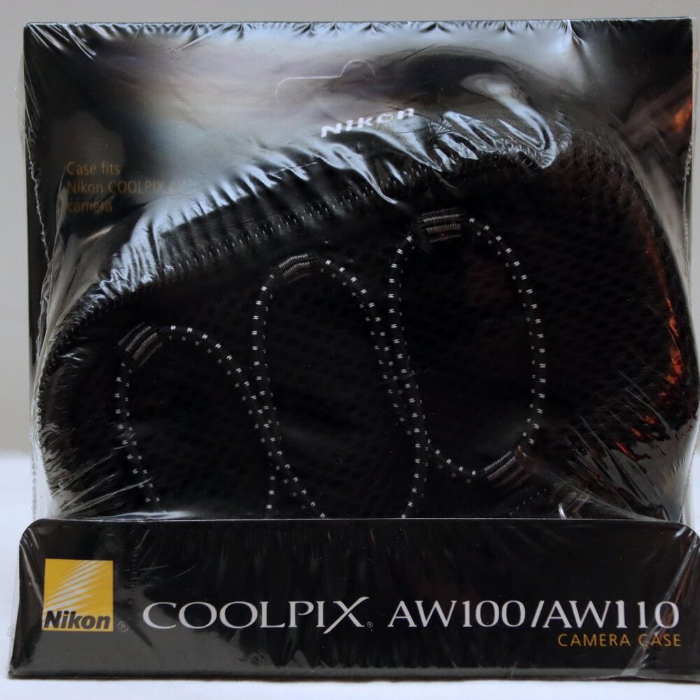 NEW Nikon Coolpix Case/Pouch for AW100 AW110 AW120 AW130 with Carabiner Clip